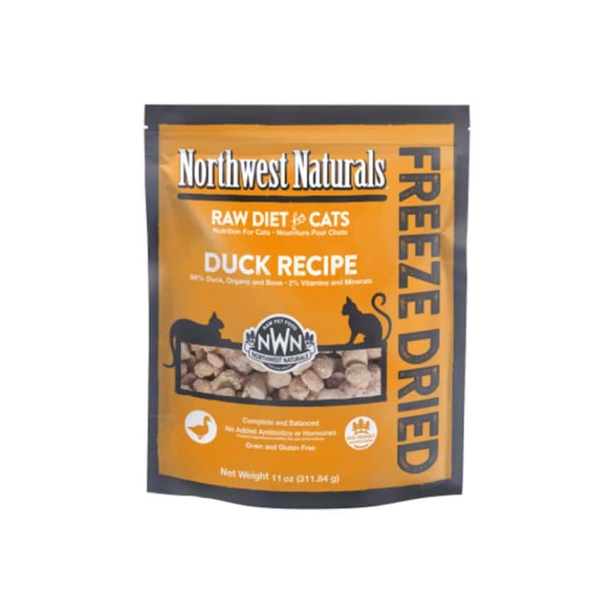 Northwest Naturals 無穀物凍乾脫水貓糧 鴨肉 11oz 311g (NWFFD11DK) (img2)