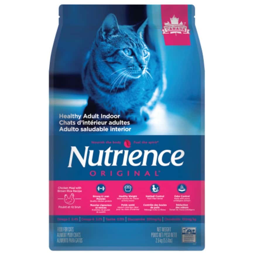 NUTRIENCE Original 貓糧 經典系列 去毛球及除臭室內貓配方 雞肉+糙米 5.5lb (C2471) (img2)