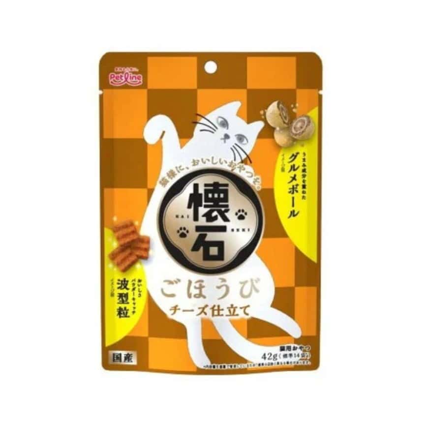 日本Petline 貓用 懷石潔齒休閒食 芝士味 42g (PL-KSS-4) (img2)