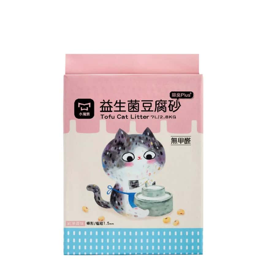 水魔素 極細1.5mm 條型益生菌豆腐砂 7L/2.8KG (WMT001) (img2)