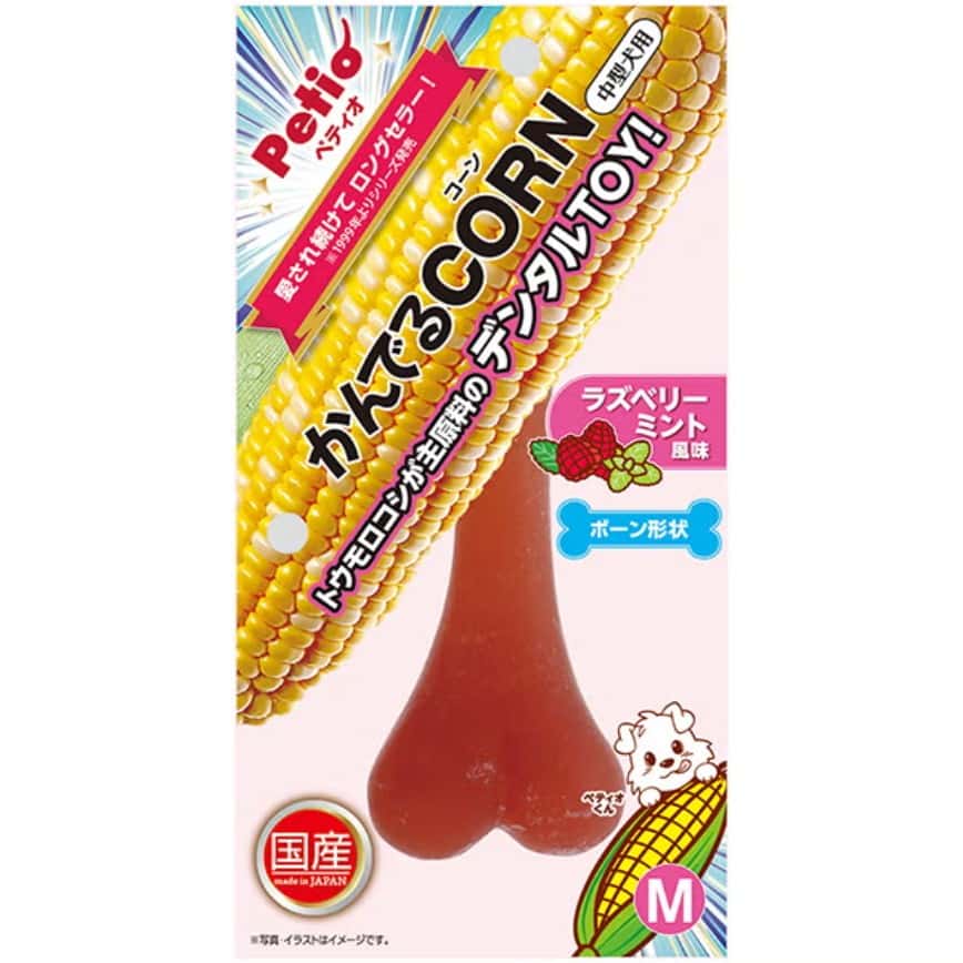 Petio 中型犬用 潔齒玩具紅莓薄荷味 M (81606018) (img2)
