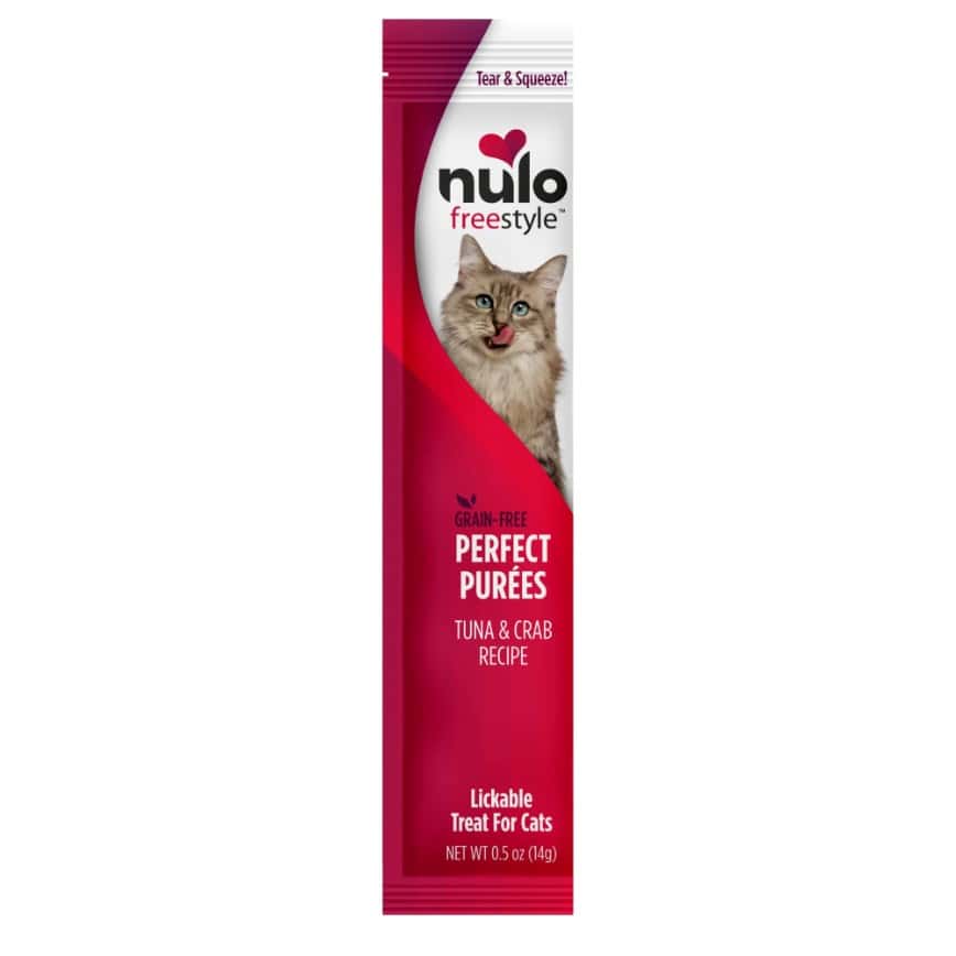 Nulo 無穀物肉泥貓小食 美味唧唧棒 吞拿魚+蟹 14g (紅) (64ST05) (img2)