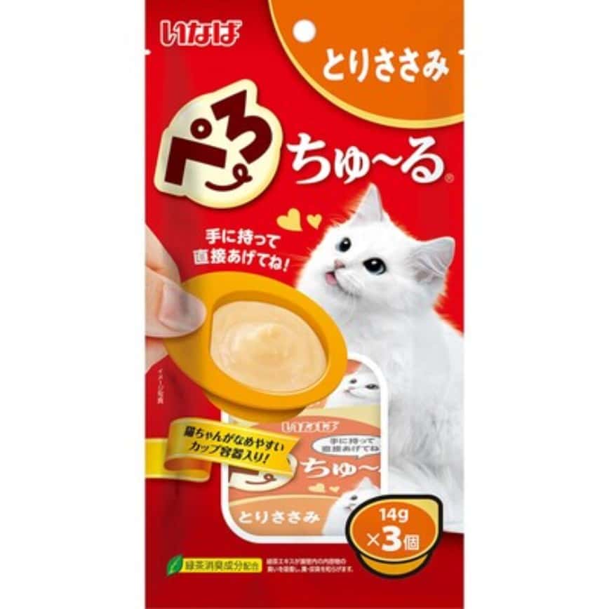 CIAO 貓零食 日本 INABA 超奴匙羹 雞肉 14g×3P (TSC-263) (img2)