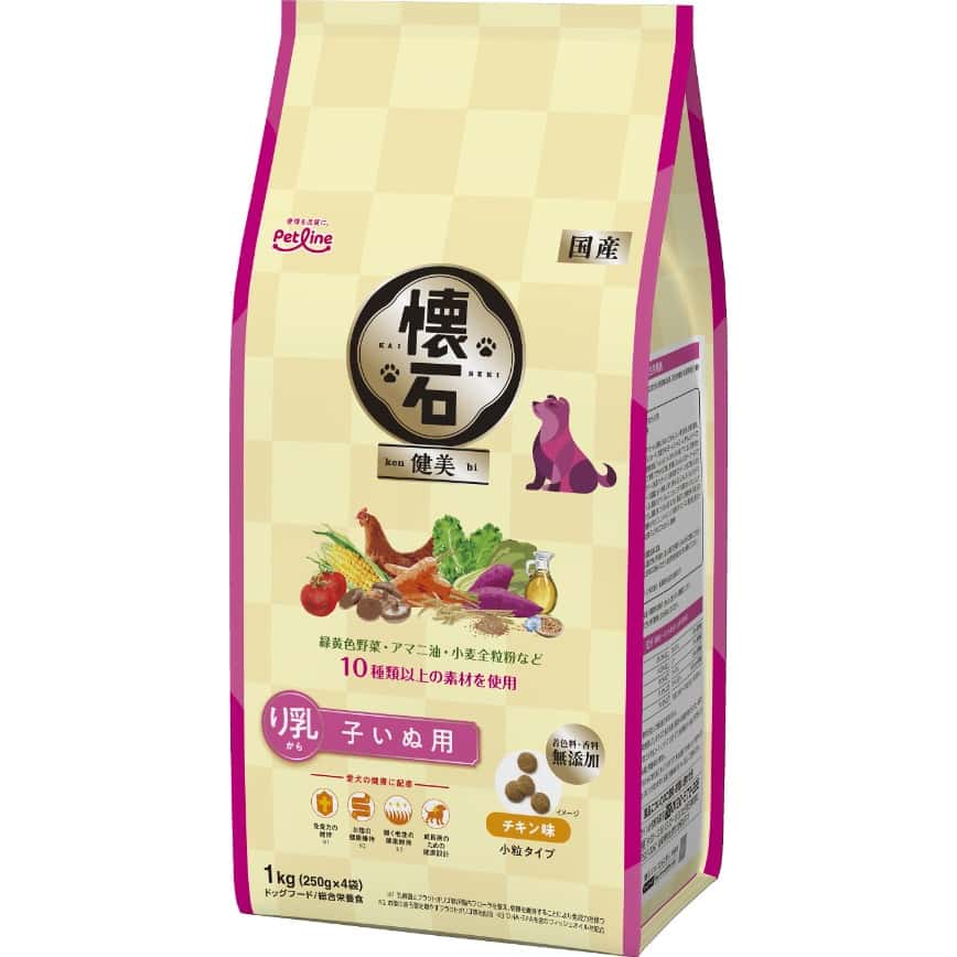 日本PetLine 懷石健美狗糧 幼犬配方 250g×4 (PL-DKSD-1) (img2)