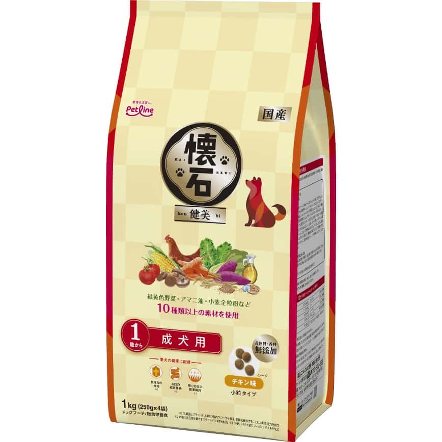 日本PetLine 懷石健美狗糧 成犬配方 250g×4 (PL-DKSD-4) (img2)