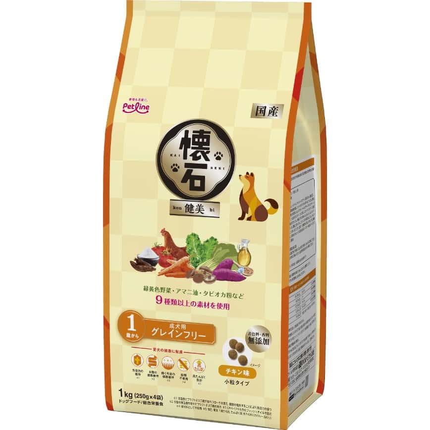 日本PetLine 懷石健美狗糧 老犬配方 250g×4 (PL-DKSD-11) (img2)