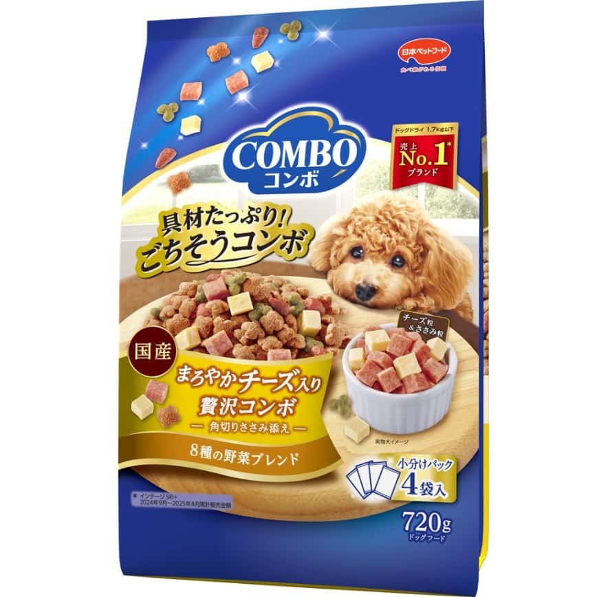 COMBO 狗糧 軟芝士粒添加 180g×4 (NPF-CDZ720) (img2)
