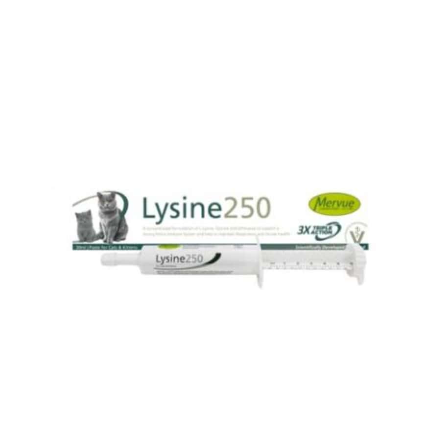 Mervue Lysine 貓用補充劑 Lysine 100 30ml (FP8140) (FP10049) (新舊包裝隨機發貨) (img2)