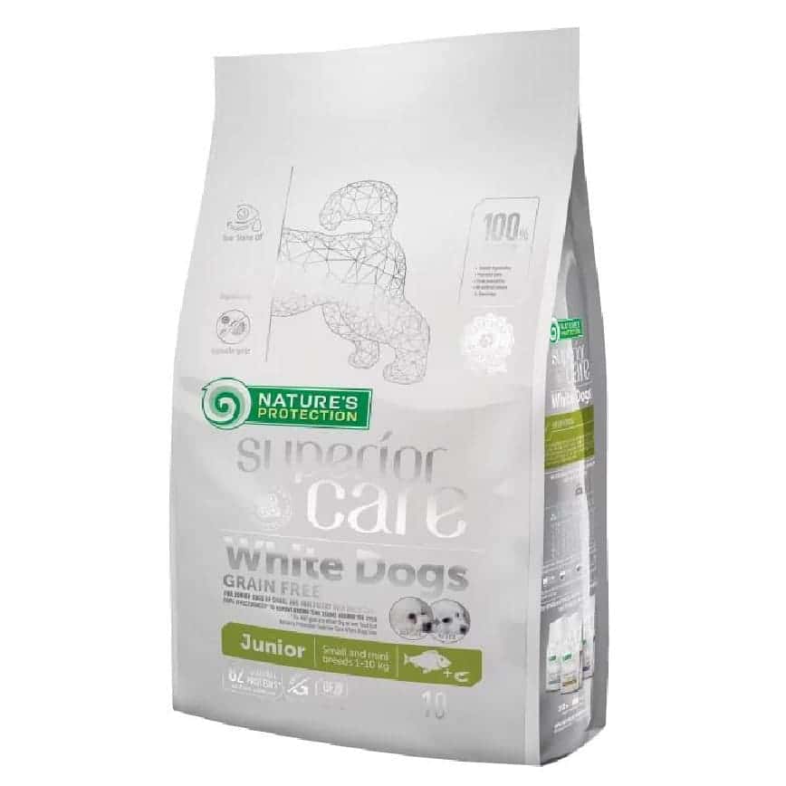 Nature's Protection 狗糧 去淚痕美毛 低敏白魚 小型幼犬 1.5kg (WDWJ291.5) (圖片2)