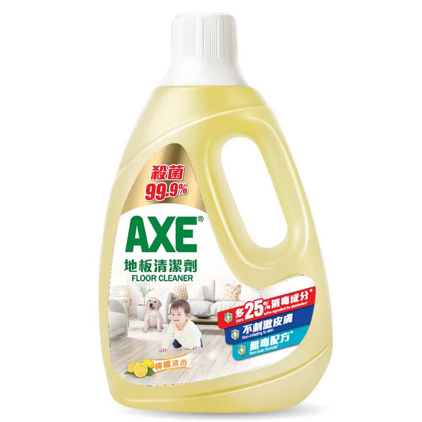 AXE斧頭牌 地板消毒清潔劑 Floor Cleaner 檸檬 Lemon 2L (11419001020001) - 清貨優惠 (圖片2)