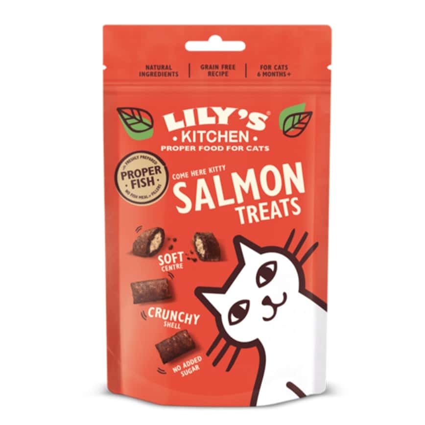 LILY'S KITCHEN 貓零食 鬆脆三文魚粒 60g (圖片2)