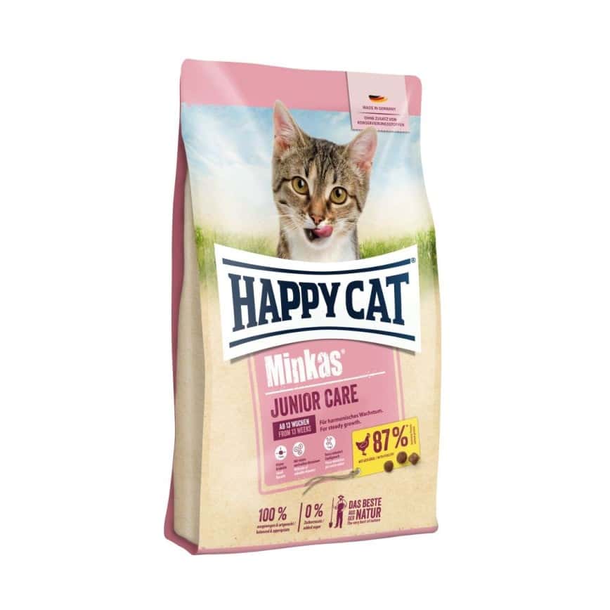 Happy Cat Minkas Junior Care 幼貓營養配方 (十三星期到十二個月) 1.5kg (TBS) (圖片2)