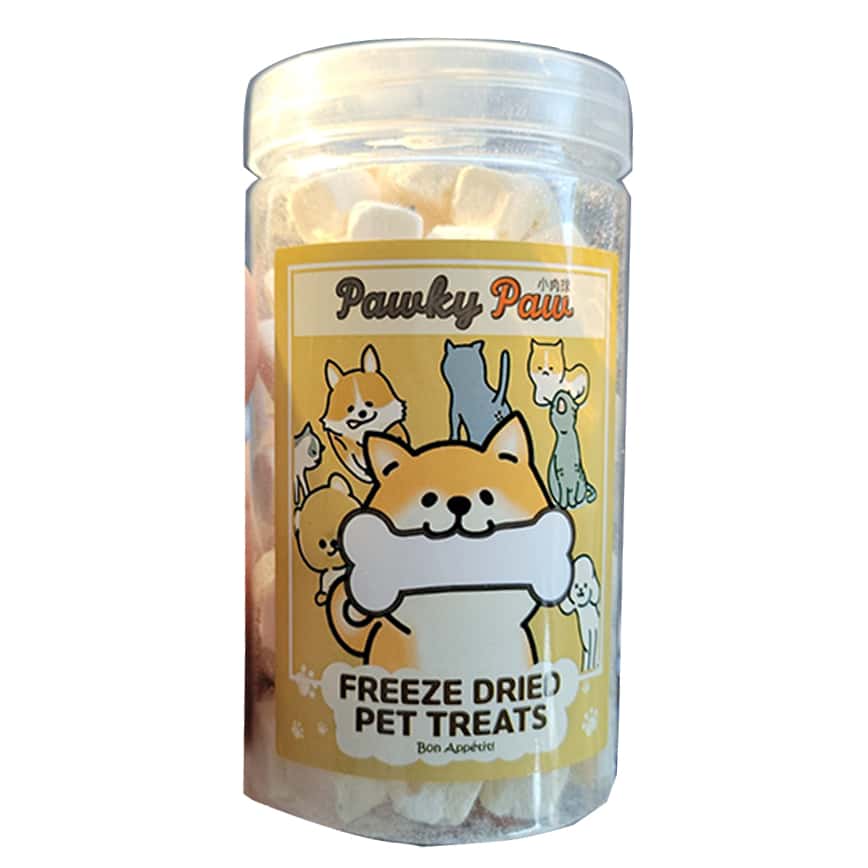Pawky Paw 貓狗小食 凍乾乳酪 紅莓味 50g (IC0043) (圖片2)