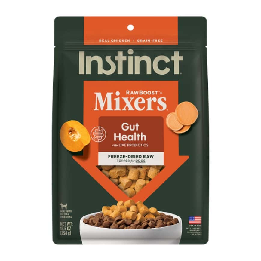 Instinct 狗糧 功能性系列 凍乾肉粒 腸道健康 12.5oz (601227) (新舊包裝隨機發貨) (圖片2)