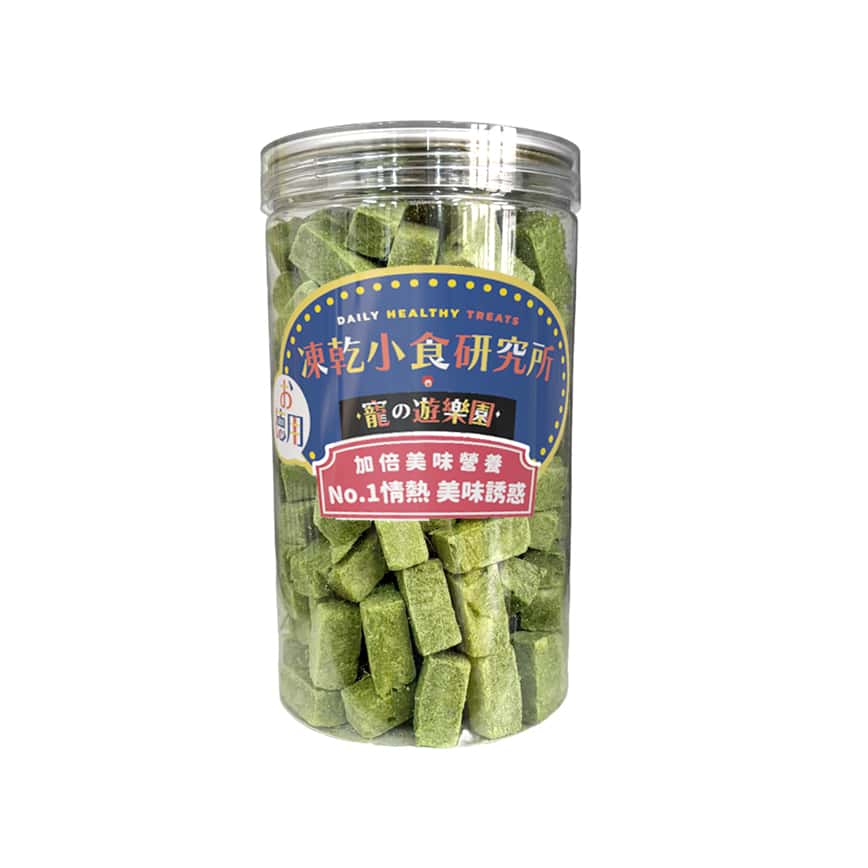 凍乾小食研究所 x 寵之遊樂園 凍乾 貓零食 貓草雞肉粒 100g (圖片2)