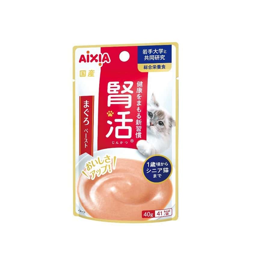 AIXIA 愛喜雅 貓濕糧 腎活 健康主食餐包系列 吞拿魚酱 40g (JK-1) (圖片2)