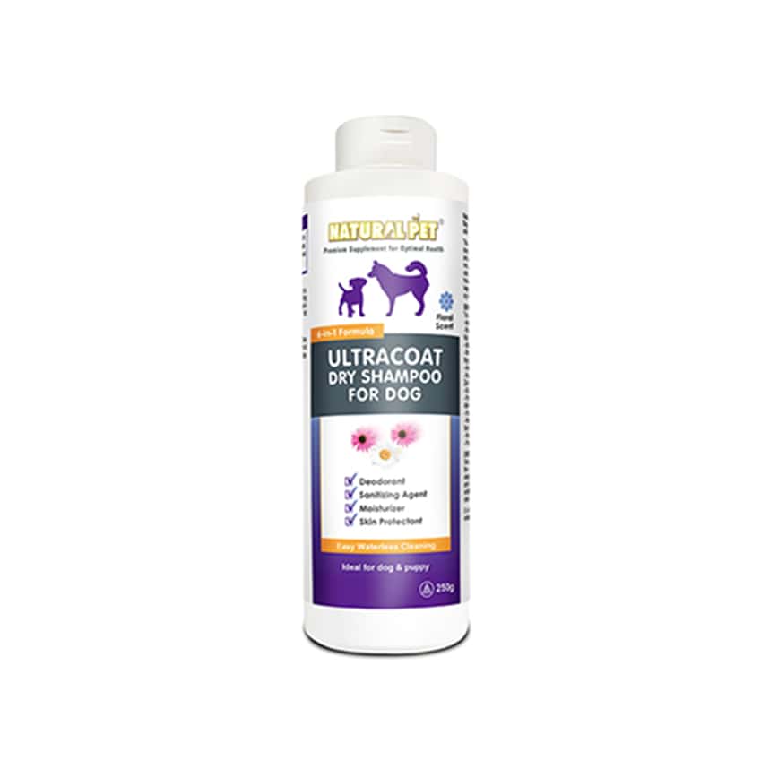 Natural Pet Utracoat Dry Shampoo 250g 6合1 乾洗粉(狗用)(NP00476) (圖片2)