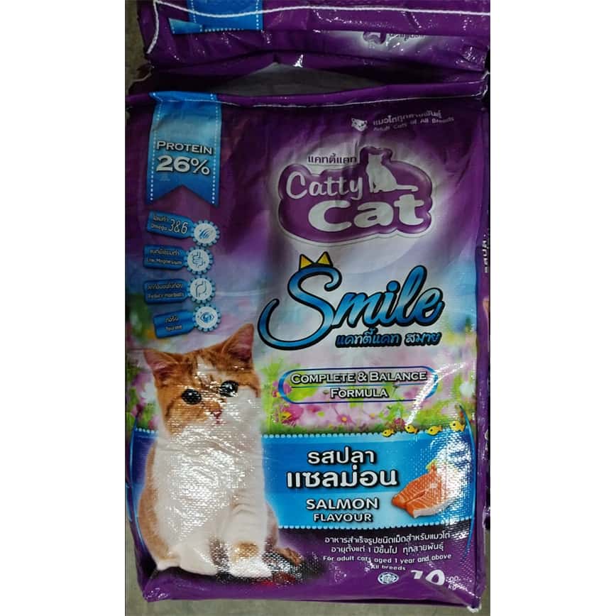 CATTY CAT 貓糧 成貓糧 成長配方 三文魚 10kg (圖片2)