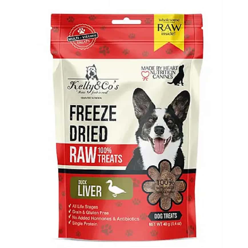 Kelly & Co's 狗零食 脫水凍乾小食 鴨肝 40g (圖片2)