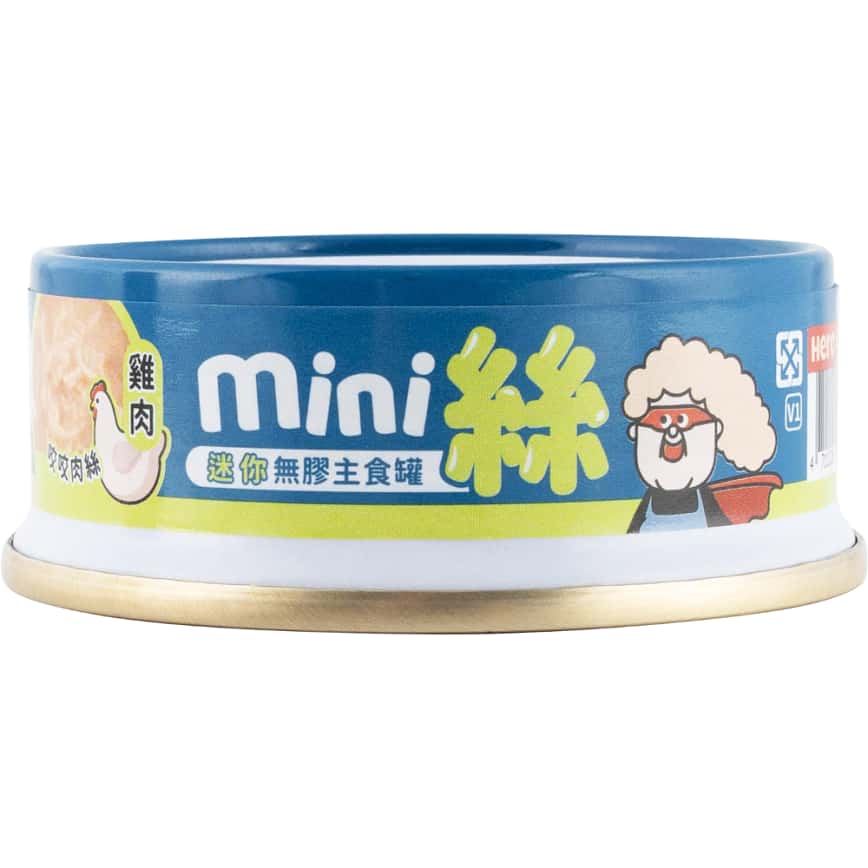 HeroMama 貓罐頭 無膠迷你主食罐 咬咬肉絲 泌尿護膚配方 雞肉 55g (圖片2)