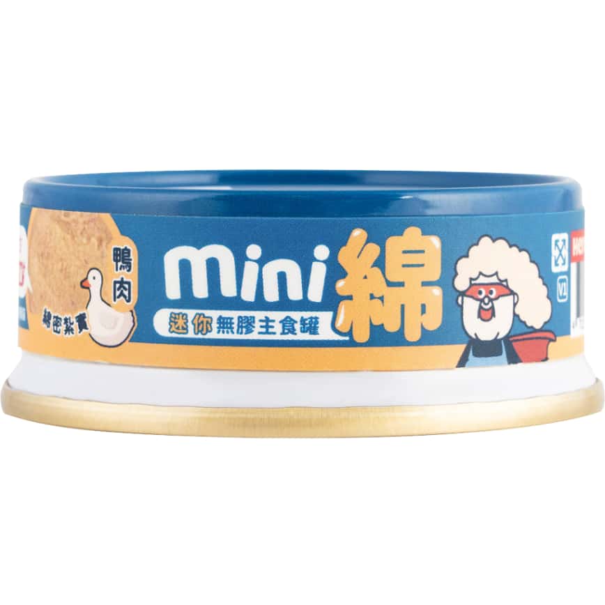 HeroMama 貓罐頭 無膠迷你主食罐 綿密紮實 泌尿護膚配方 鴨肉 55g (圖片2)