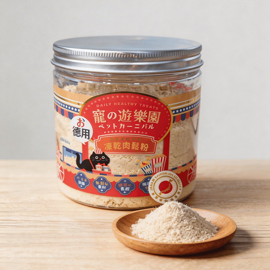 寵之遊樂園 凍乾小食 雞肉鬆 150g (貓犬用) (圖片2)