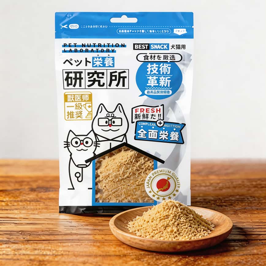 Pet Lab 嚴選貓狗零食 凍乾小食 深海鱈魚粉 50g (拌糧用) (圖片2)