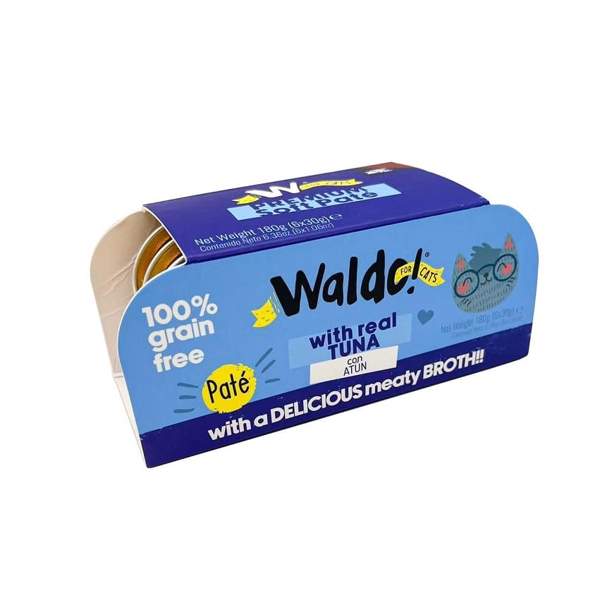 Waldo! 貓罐頭 主食罐 金槍魚味 6x30g (HF00202) (圖片2)