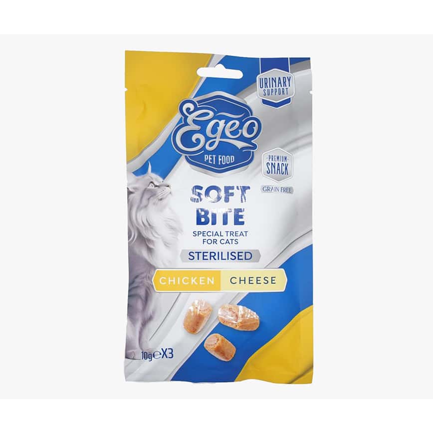 Egeo 貓零食 肉醬夾心系列 雞+芝士 3x10g (HF04251) (圖片2)