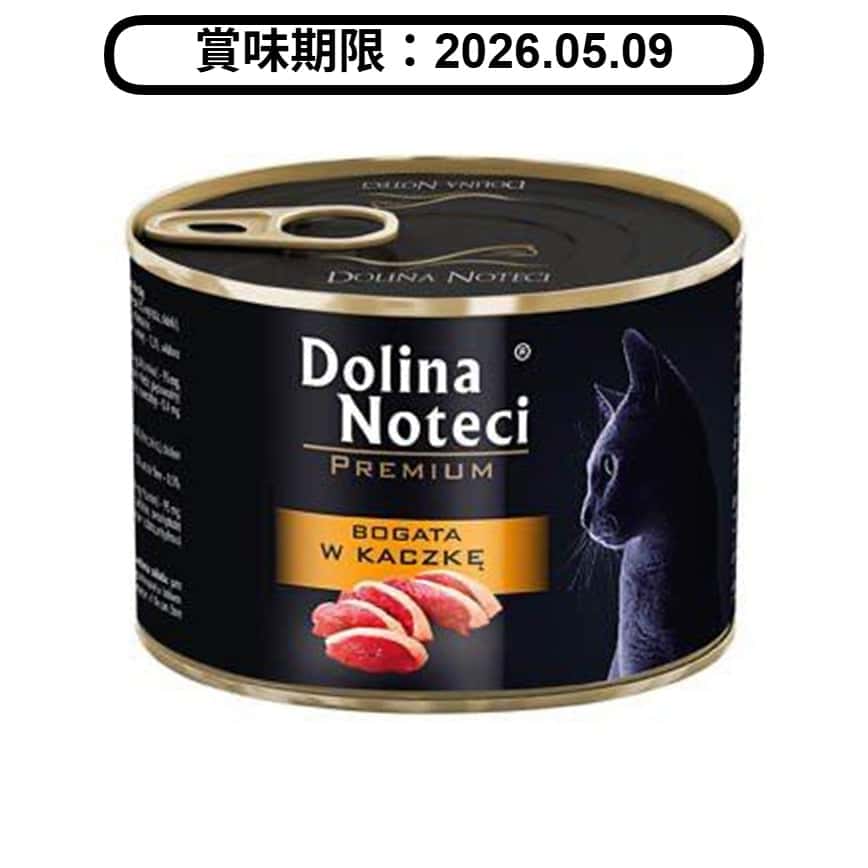 Dolina Noteci 貓罐頭 鴨肉 185g (DCD) (賞味期限 2026.05.09) (圖片2)