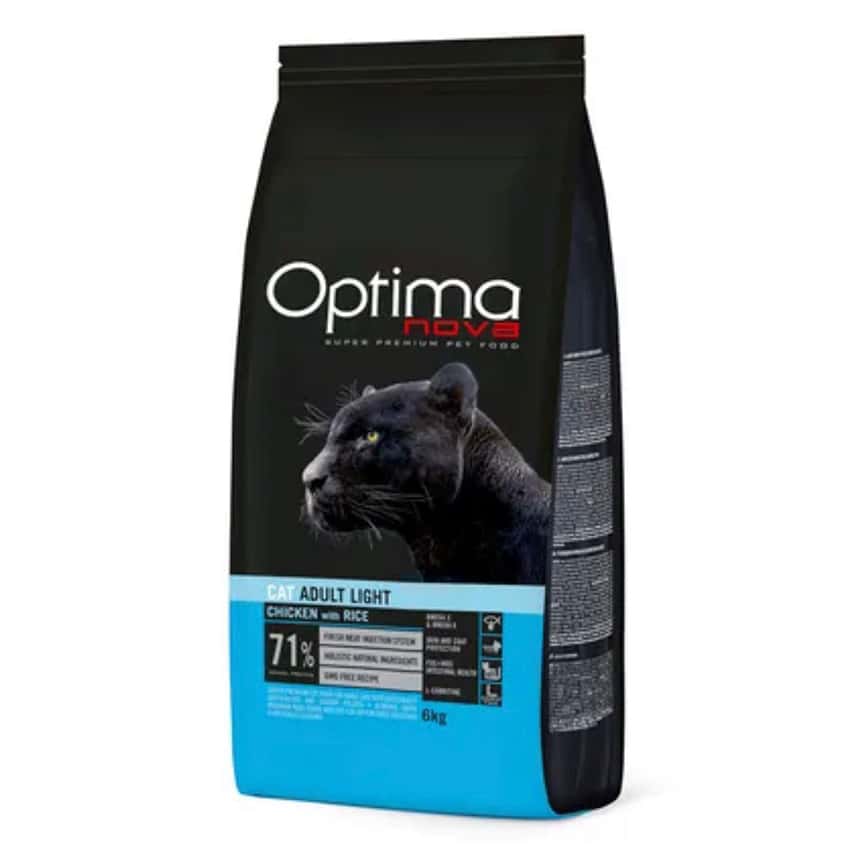 Optima nova 黑豹修身低脂配方 Light Chicken & Rice 6kg (OCL-L) (圖片2)