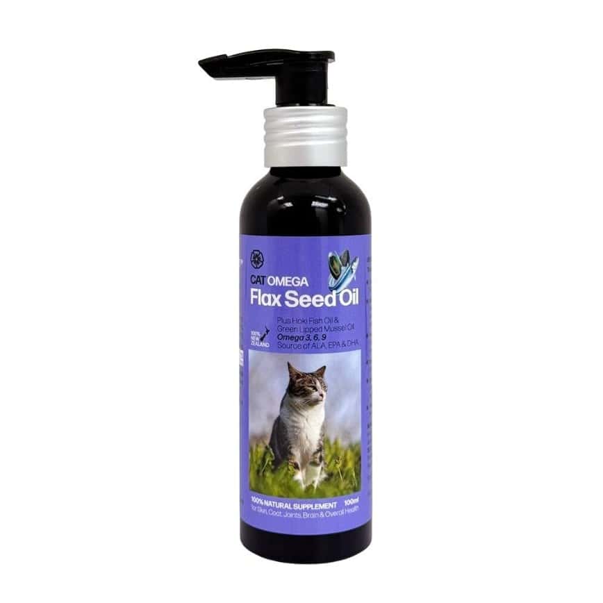Fourflax Cat Omega 紐新蘭亞麻籽油 貓配方 100ml (圖片2)