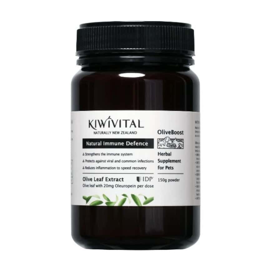 Kiwivital 貓犬用 OliveBoost 橄欖葉草療配方 150g (圖片2)