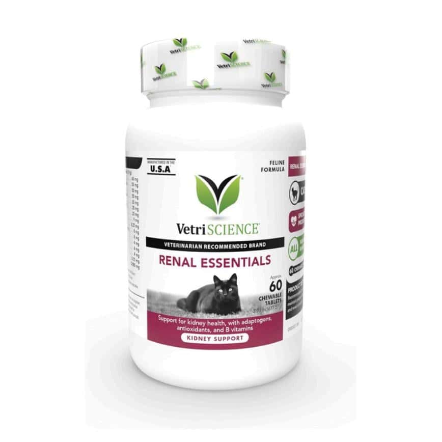 VetriScience 貓用 腎臟保健咀嚼片 60粒 (0900507.060) (img2)