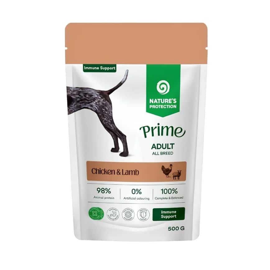 Nature's Protection 狗濕糧 成犬主食濕糧 雞肉+羊肉 500g (DIP25500G) (img2)
