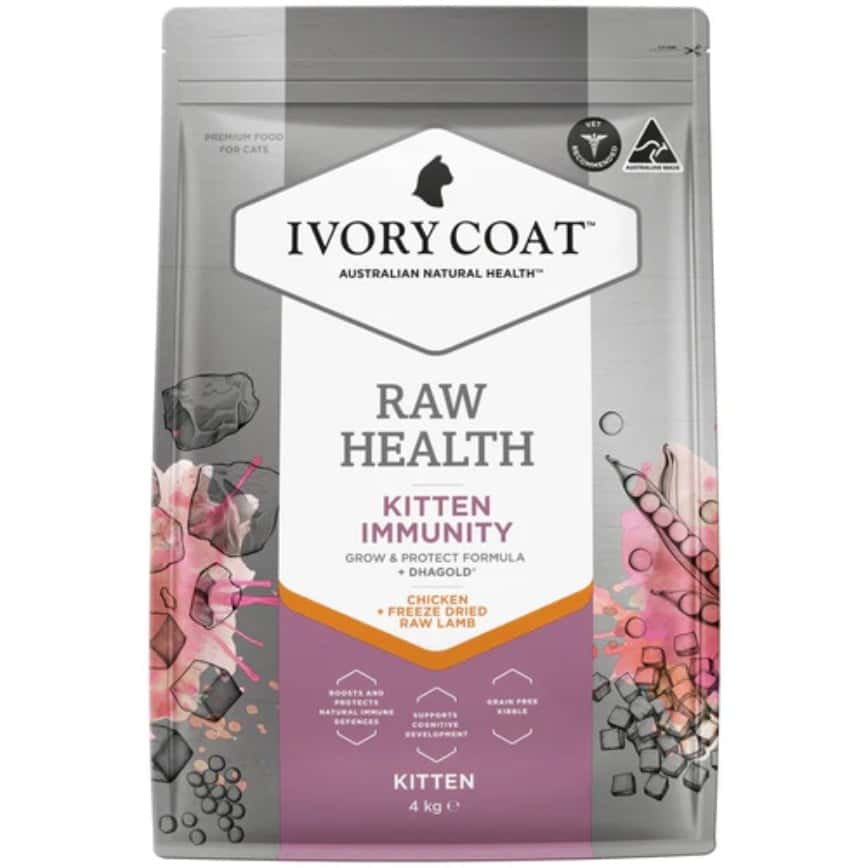 Ivory Coat 貓糧 無穀物雞肉+生羊肺凍乾 免疫力增強幼貓配方 4kg (ICS-261311) (img2)