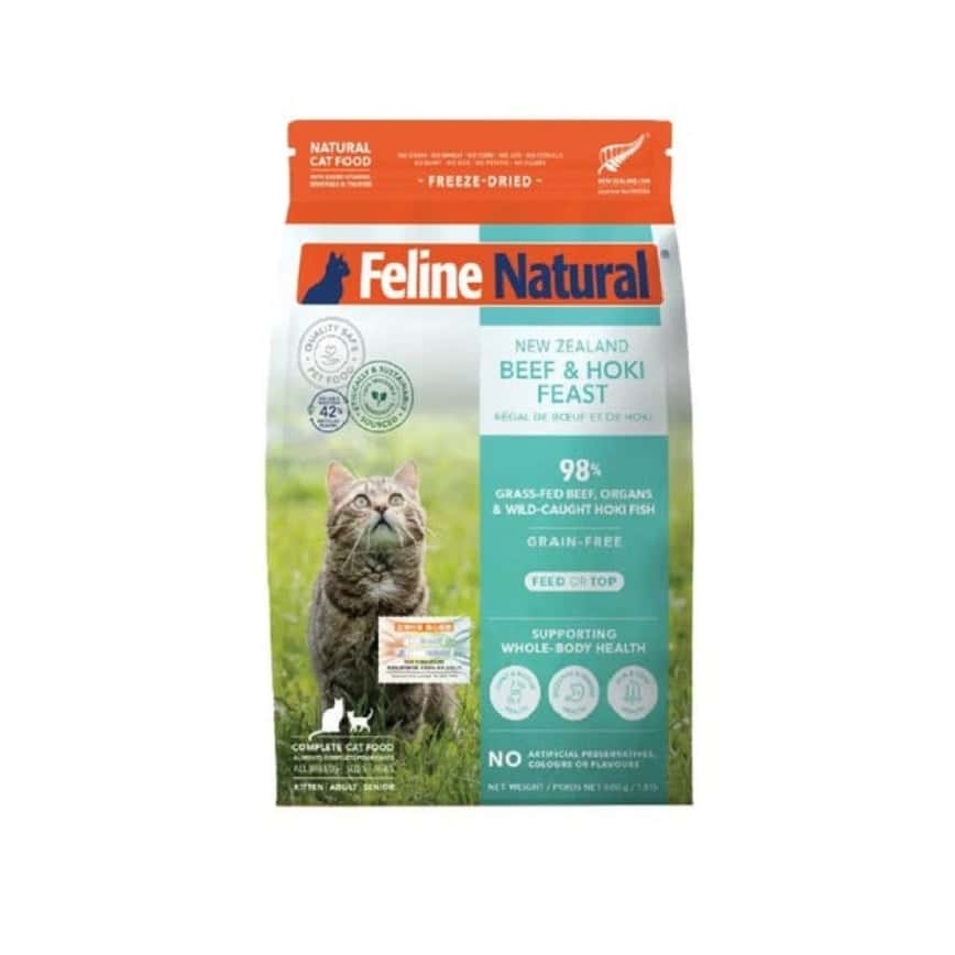 Feline Natural 貓糧 牛肉尖尾鱈魚盛宴 320g (F9-BH320) (新舊包裝隨機發貨) (圖片2)