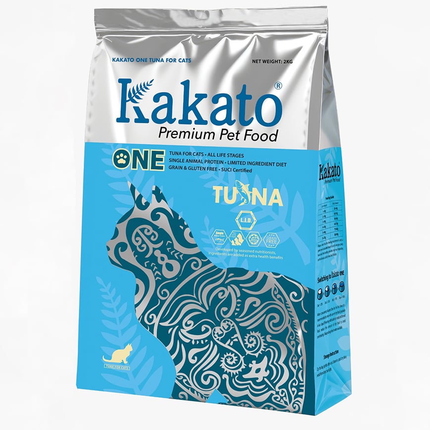 Kakato 貓糧 專一蛋白系列 吞拿魚全貓配方 2kg (DD0102THK) (新包裝) (圖片2)