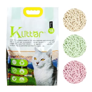 KLitter KLitter 2.0 幼身版天然玉米 豆腐貓砂 綠茶味 18L 18L  正面圖