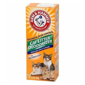ARM ARM & HAMMER 貓砂盆防黏除臭粉 30oz 30oz  正面圖