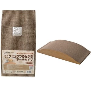 日本Clean 日本Clean Miu 拱形紙貓抓板   正面圖