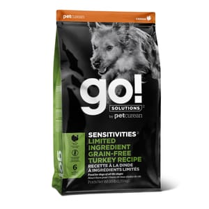 GO! GO! SOLUTIONS 狗糧 低敏美毛系列 火雞 22lb 22lb  正面圖