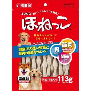 日本Sunrise 日本Sunrise 狗零食軟骨 雞肉味 113g 113g  正面圖
