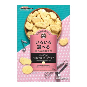 DoggyMan DoggyMan 日本狗零食 可愛動物芝士餅 80g 80g  正面圖