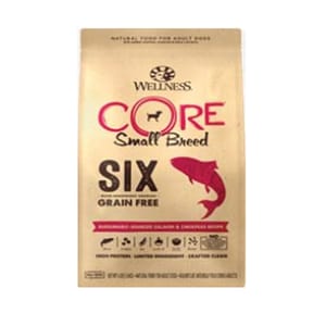 WELLNESS WELLNESS CORE 狗糧 SIX 無穀物單一蛋白質抗敏配方 細粒 三文魚 12lb 12lb  正面圖