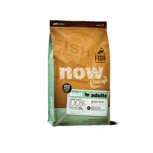now now FRESH 狗糧 無穀物小型犬 成犬魚肉配方 鱒魚三文魚及希靈魚 6lb 6lb 正面圖