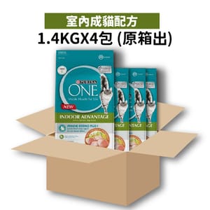 Purina Purina ONE 成貓糧 室內成貓配方 5.6kg 或 6kg 正面圖