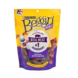 Beggin Beggin Strips 原味煙肉片 6oz 紫色 6oz 正面圖