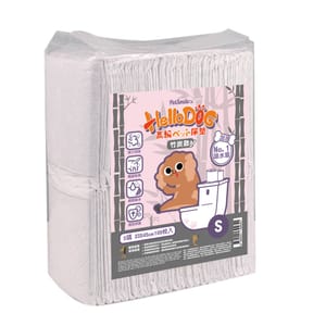 HelloDOG HelloDOG 竹炭加厚强力吸濕 寵物尿墊 狗尿墊 狗尿片 [33x45 S碼100枚]   正面圖
