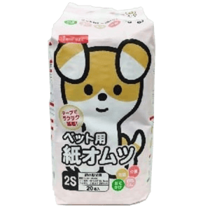日本Inuneru 日本Inuneru 狗狗魔術貼尿墊尿片紙尿褲 IN‐101 M碼 18枚 正面圖